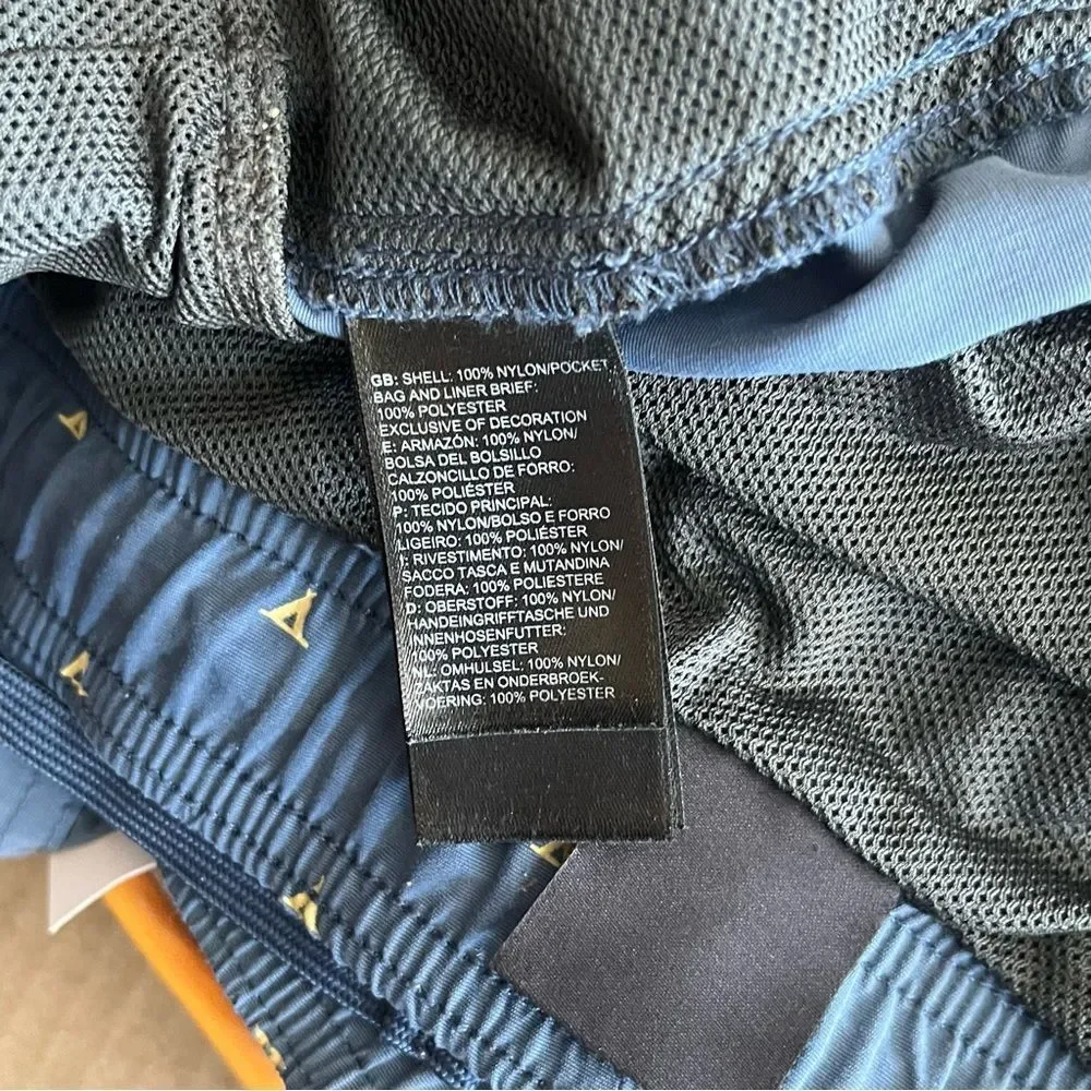 The North Face Swim 100% Nylon Tent Pattern Board Shorts